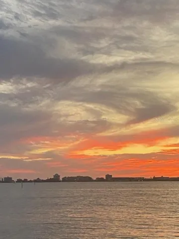Looking West from your own patio.