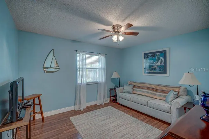 Second Bedroom with laminate floor
