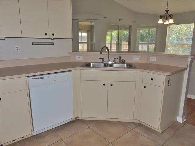 Kitchen With New Dishwasher