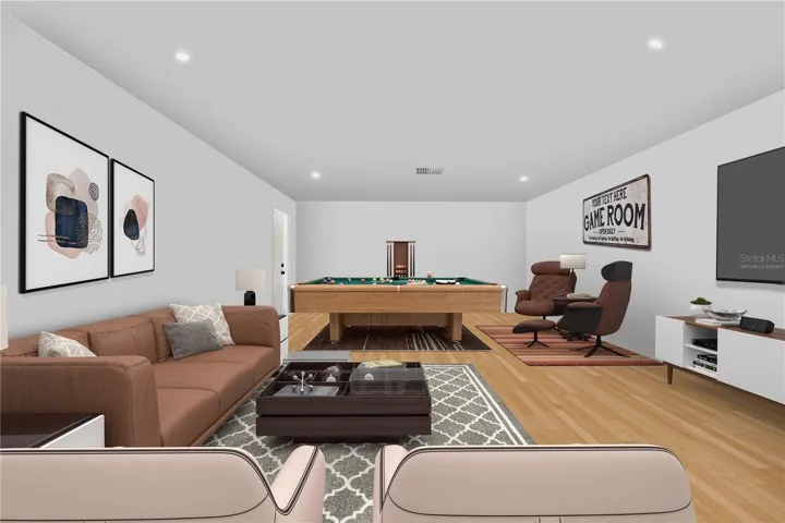 Garage Conversion (virtually Staged for affect)