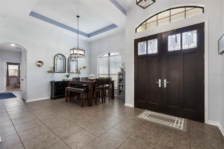 Foyer and Dining Area