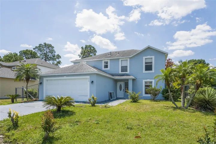 Front exterior elevation of home.