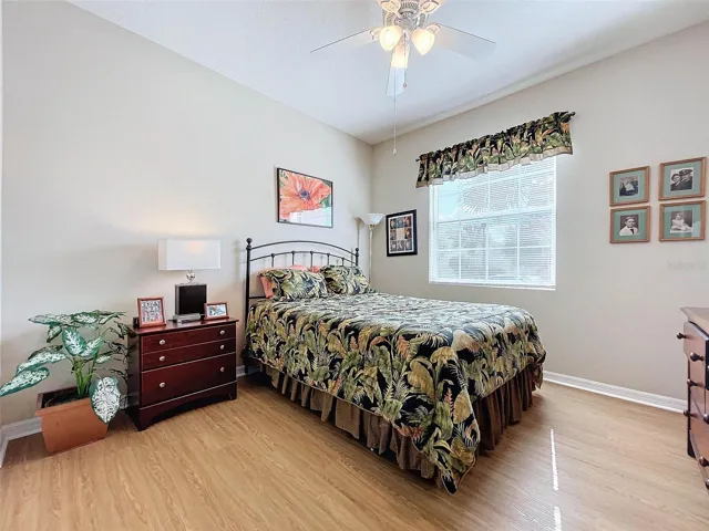 3rd Bedroom with closet and LVP