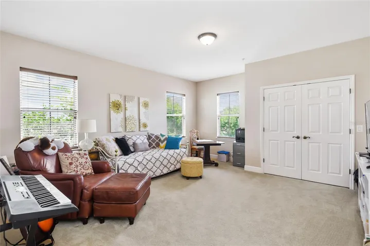 Oversized Bonus room could be 4th bedroom with added closet