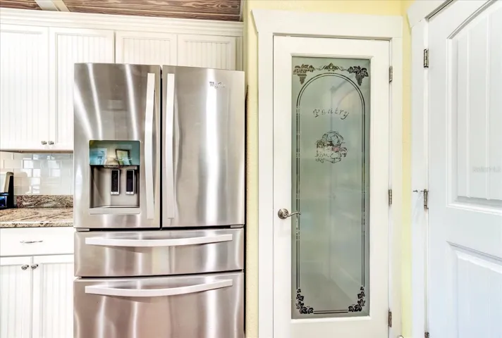 Pantry and Garage Door entry