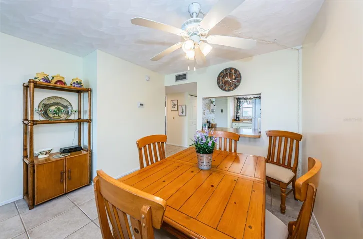 Dining Area adjacent to the Kitchen