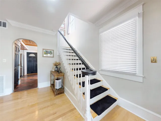 Staircase at  Front Entrance