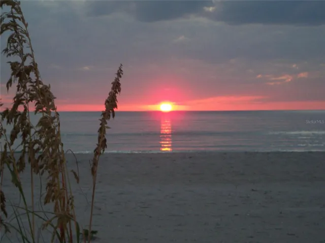 Sunset.