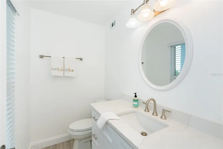 Half Bath.