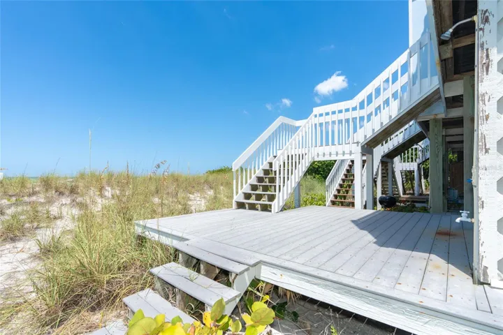 Downstairs Deck.