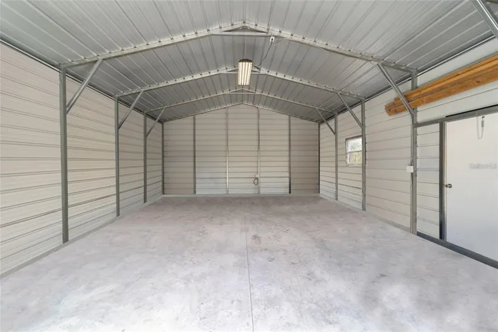 Could easily add stalls for the horses.