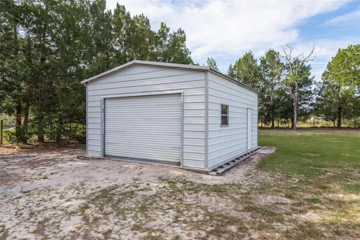 Large Metal Garage