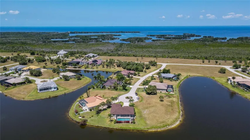 Aerial view of Harbor