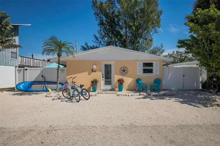 Income producing duplex just 7 houses to the Gulf of Mexico.
