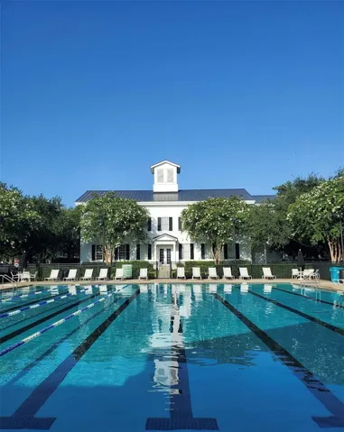 Olympic style community pool