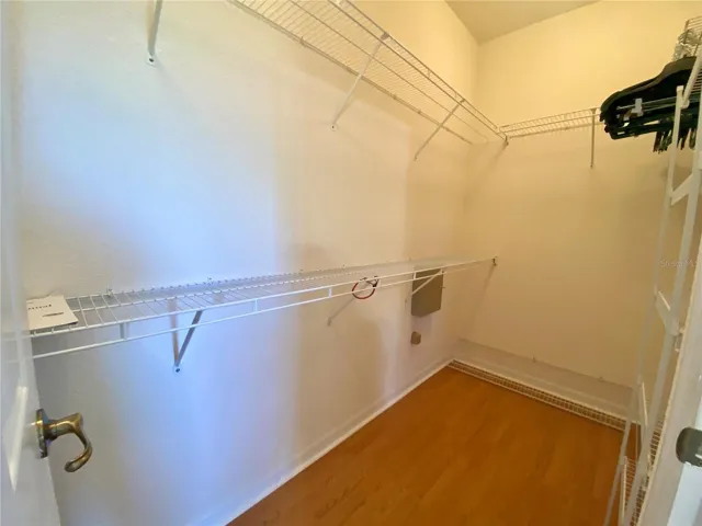 Large walk in closet