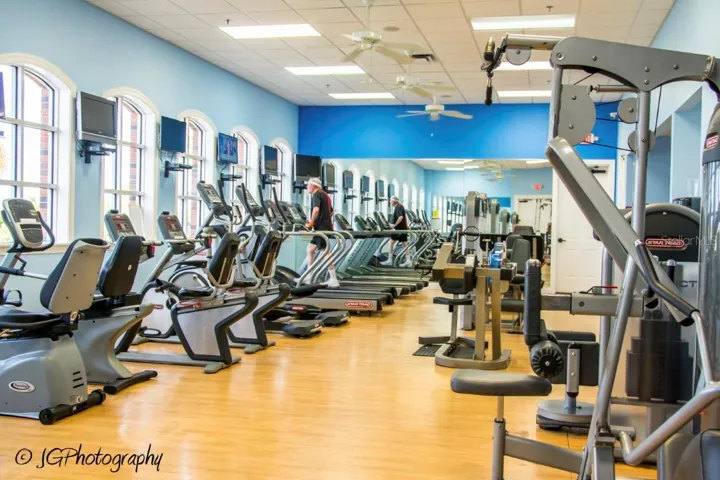 Fitness center at hfc