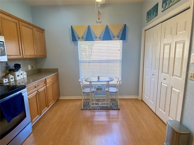 Kitchen with eating space