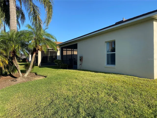 Rear of home