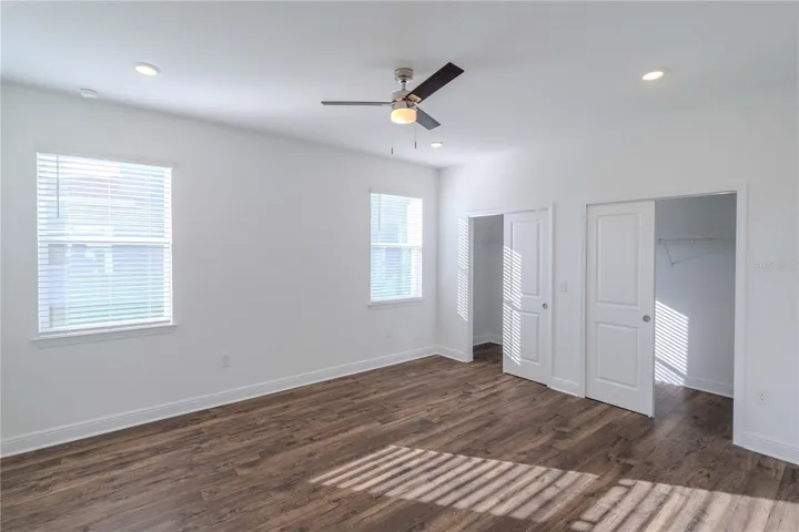Walk-in Closet with dual entrances