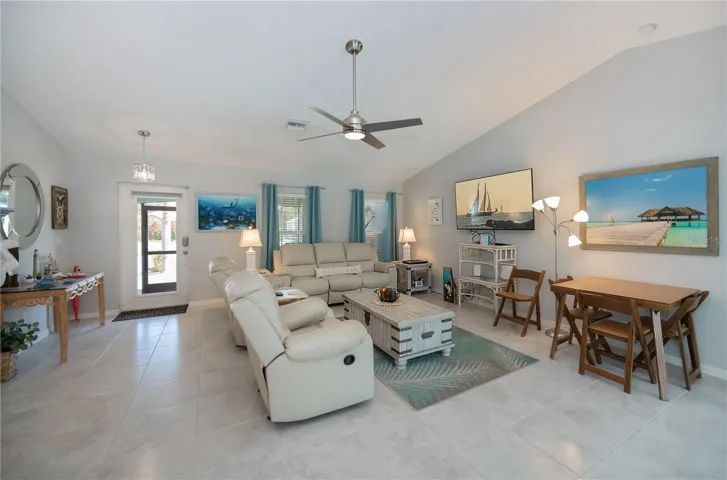 Lots of natural light in this home.