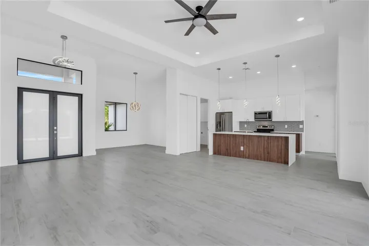 Open Concept Living/Dining/Kitchen