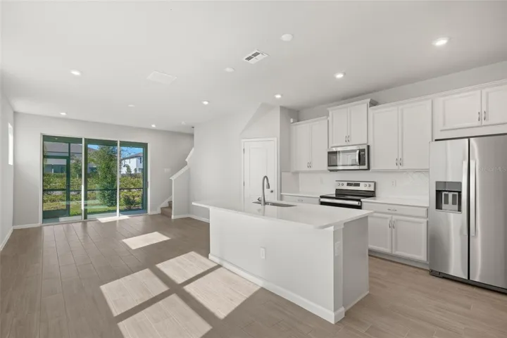 Kitchen, Dining and Great Room