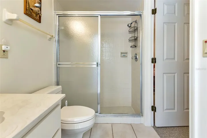 Nice walk in shower and clean as a whistle!
