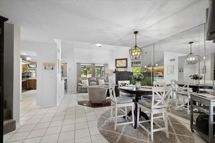 Dining room/Living room combo