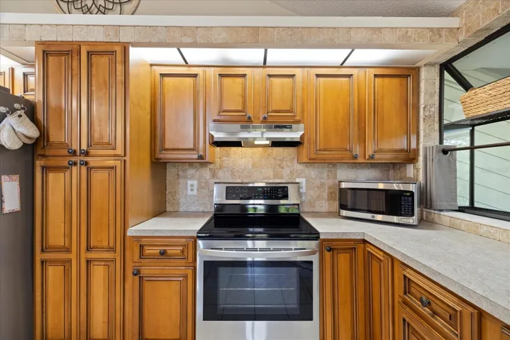Maple cabinets