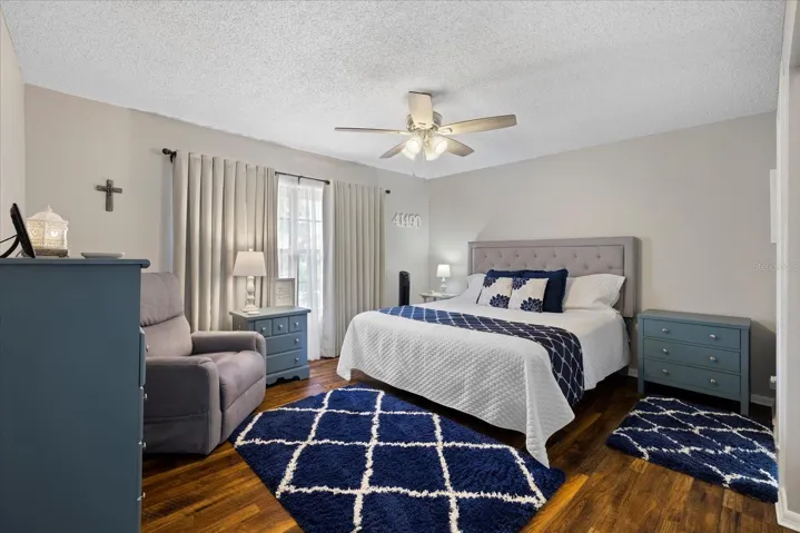 Master Bedroom is on the main level