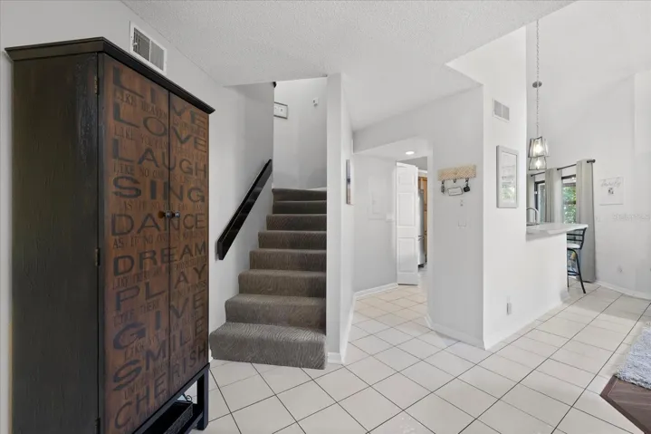 Stairs to second floor