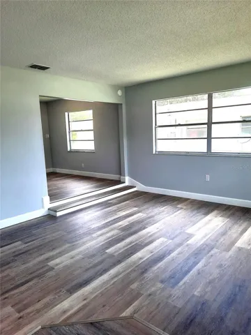 living and dining area