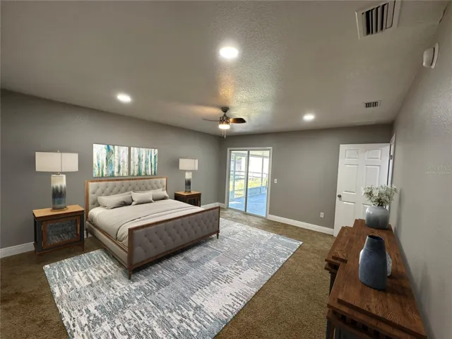 Master Bedroom - Virtually Staged