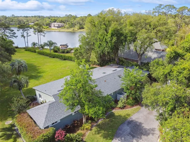 Front exterior aerial view