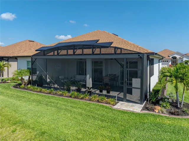 Back of the home
