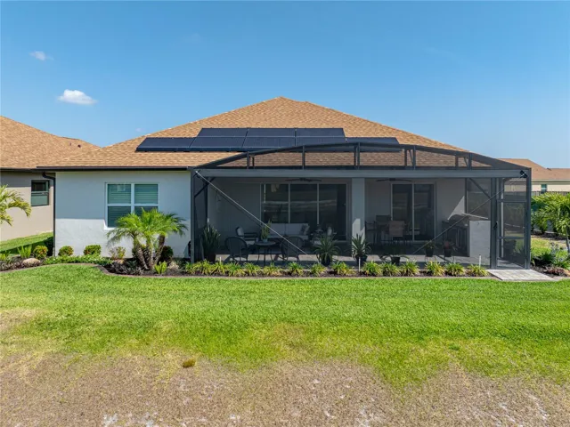 Back of the home