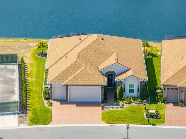 Property drone view