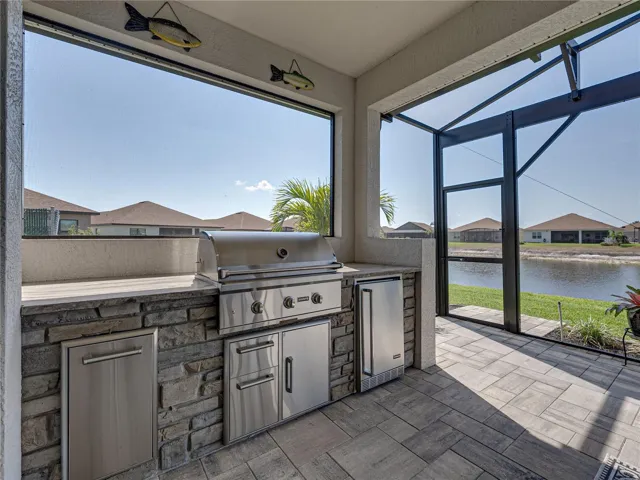 Outdoor kitchen