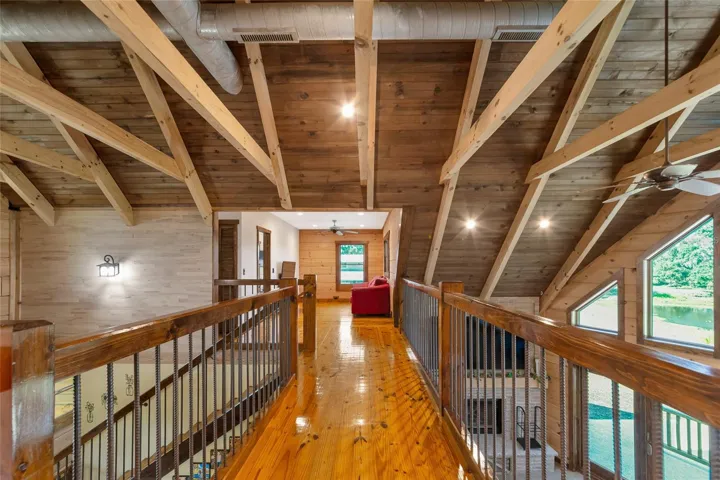 Upstairs gangway