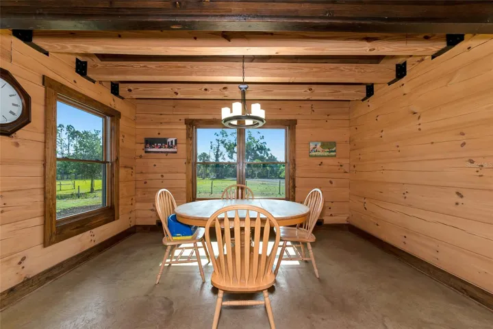 Dining area