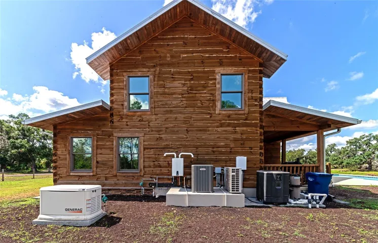 Whole house generator, AC and pool equipment