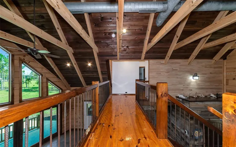 Upstairs gangway