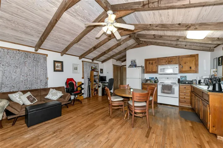 Barn apartment main living area