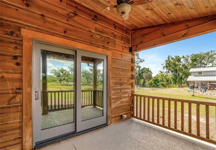 Primary suite french doors