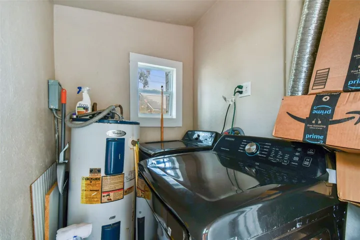 Laundry Room just off back patio