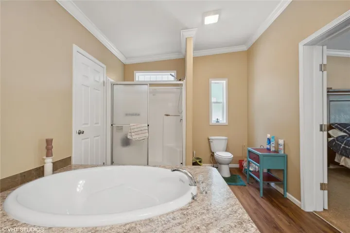 Primary Bath with stand up shower