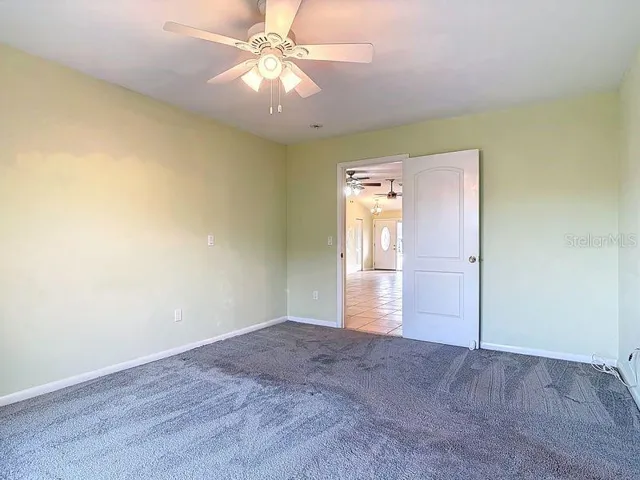 Entrance  to Primary bedroom with ensuite bathroom- Walk in closet with barn style door