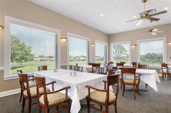 Grill room dining