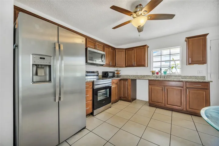 Kitchen area.